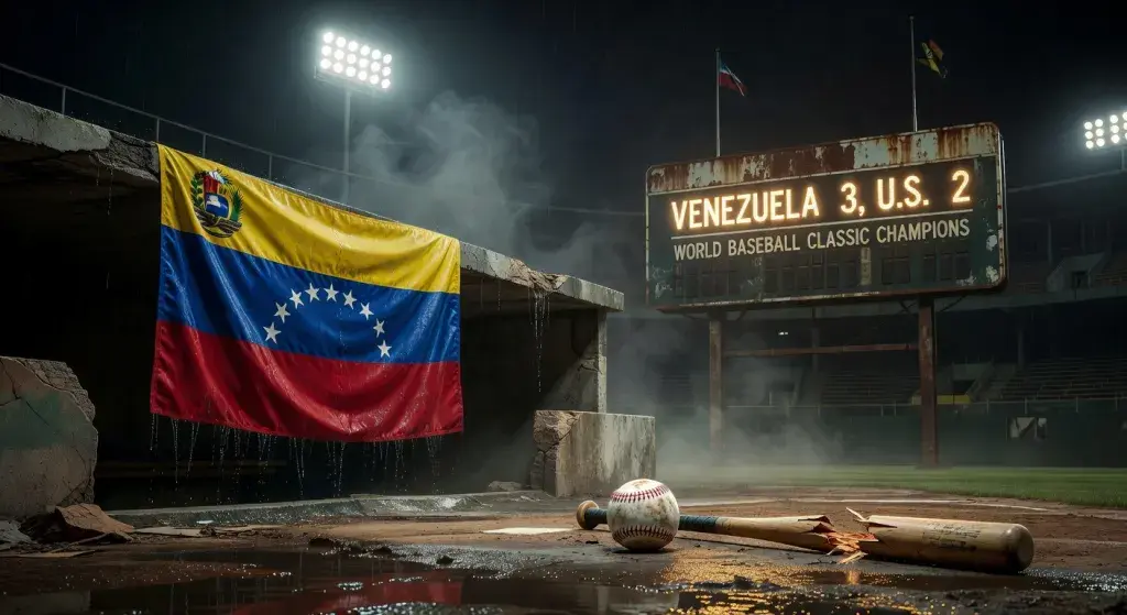 Venezuela defeats U.S. 3-2 for first World Baseball Classic title