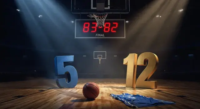 No. 12 High Point defeats No. 5 Wisconsin 83-82 in first-round NCAA men's tournament game